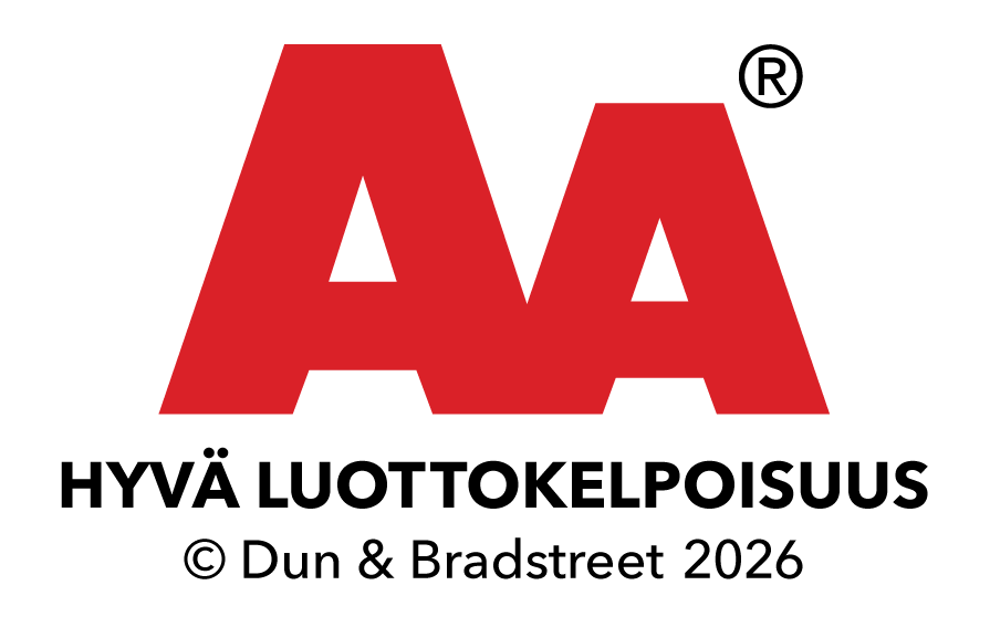 AA - Hyvä luottokelpoisuus, Dun & Bradstreet 2026
